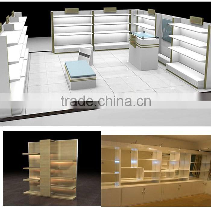 Indoor Mall Showcase of Clothes Cabinet Design