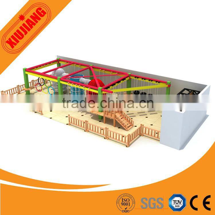 2015 New Design Children Indoor Adventure Rope Course Series