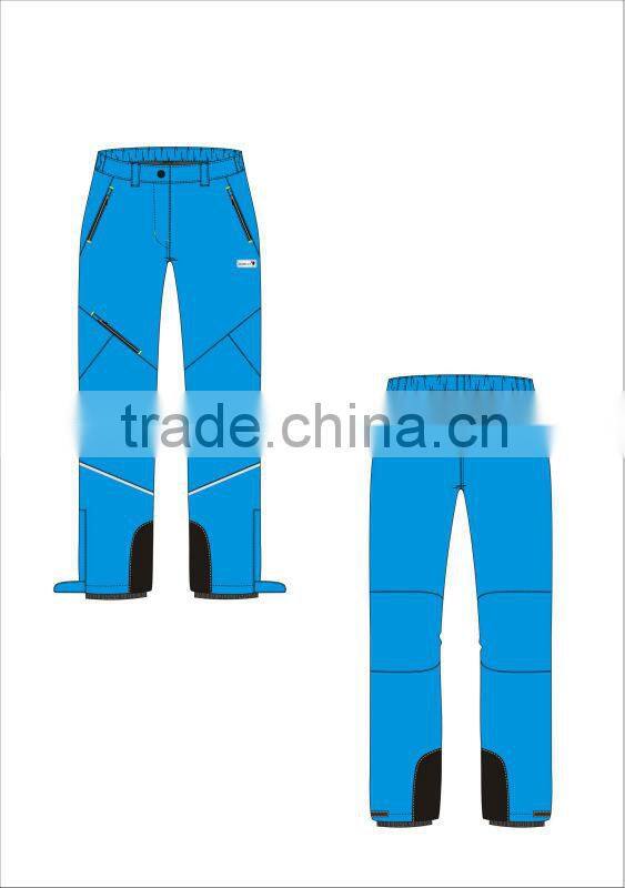 Stylish warm crane snow ski wear