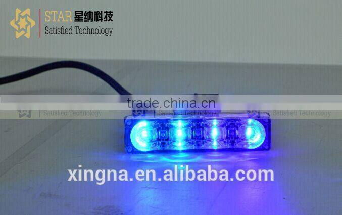 Wholesale amber red blue strobe grill lights 12v led lights for car