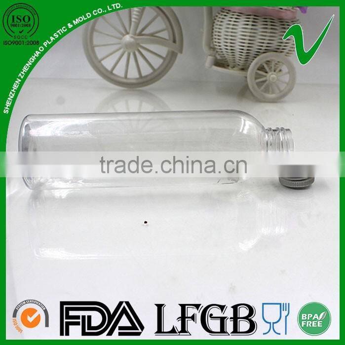 custom made round shape empty pet 10 oz beverage bottles with food grade