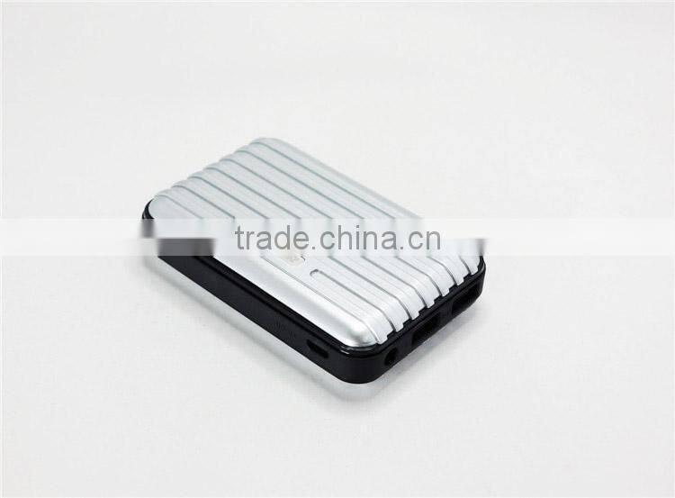 popular 3A grade battery 2 usb output power bank 6000 6600 7800mah for all kinds of mobile phone