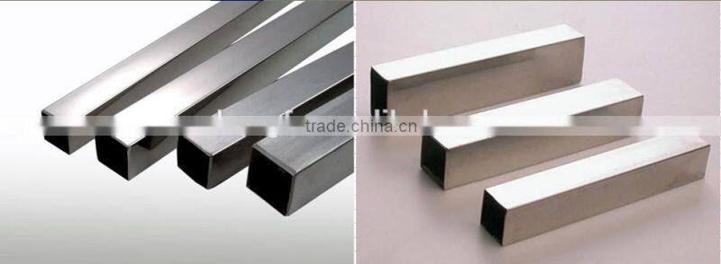 High Quality Factory Supply 201 304 Stainless Steel Square Pipe