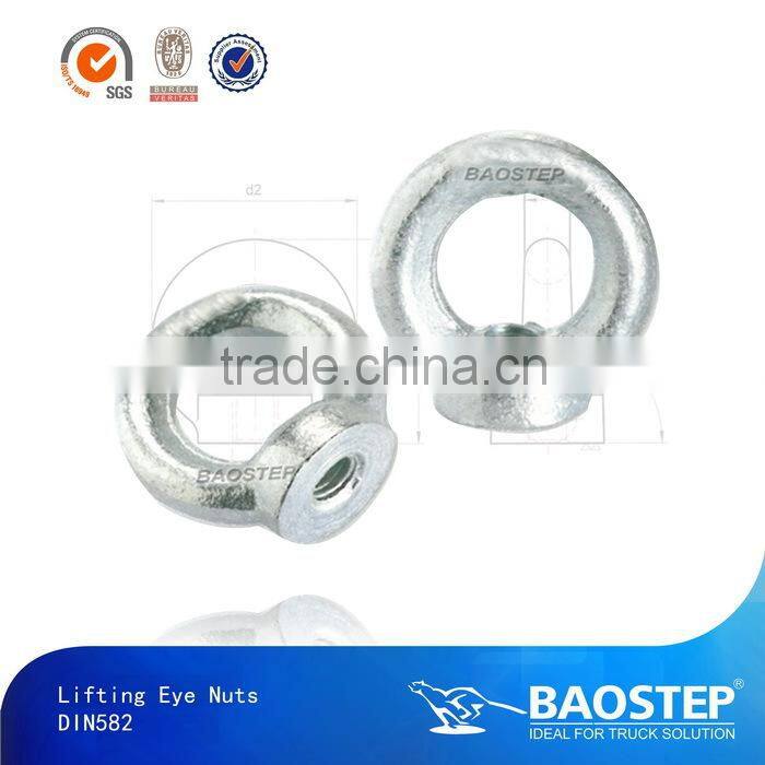 BAOSTEP High Rockwell Hardness Iso Certified Threaded Round Nuts