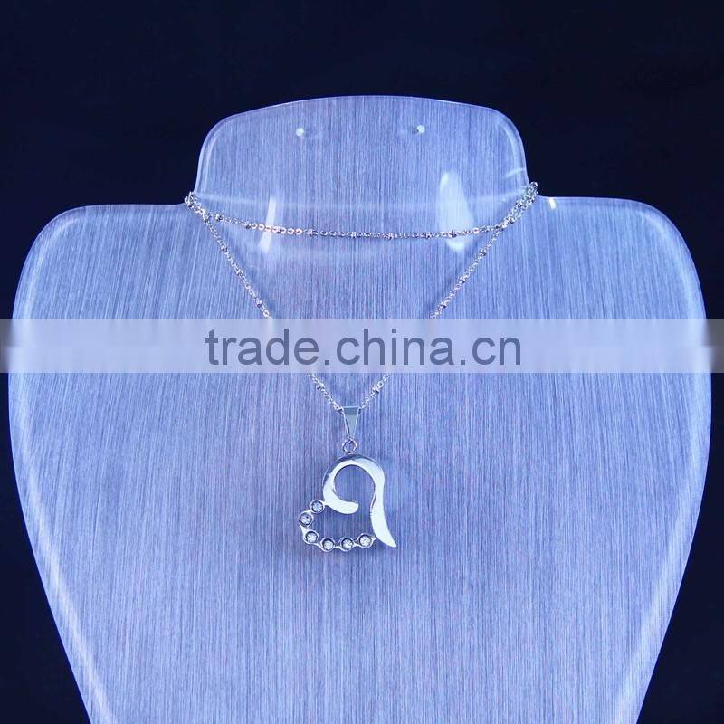 necklace with heart pendants women's pendant necklace