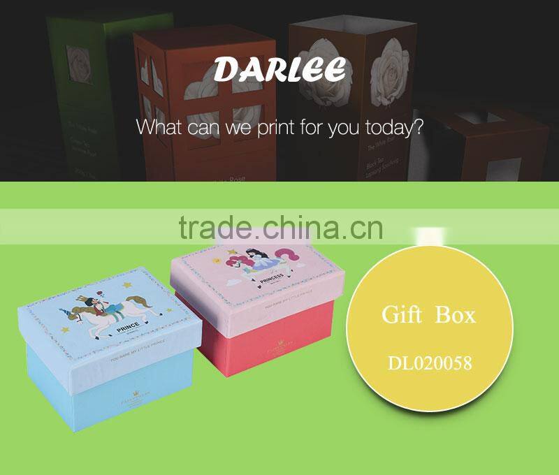 Darlee fancy empty christmas decorative cardboard boxes for gifts