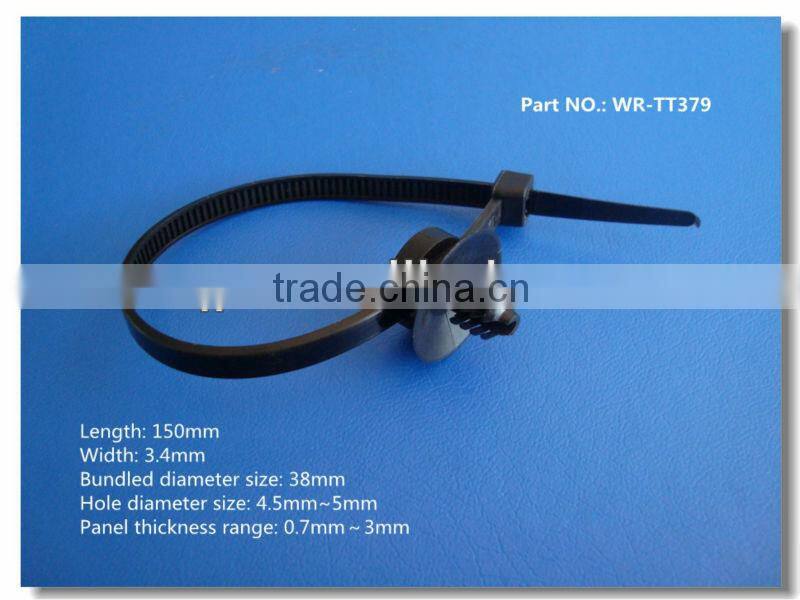 CE ROHS approved stainless steel band cable ties
