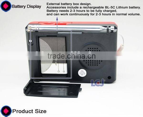 Hot multifunctional mp3 digital player