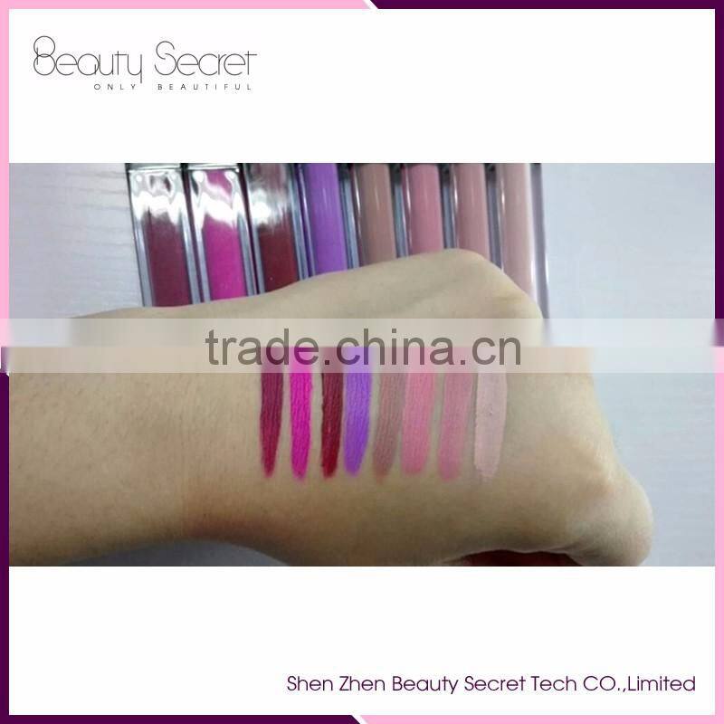 Wholesale Waterproof Natural Liquid Lip Gloss Magic Matte Lipstick
