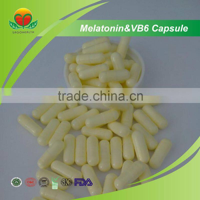 Competitive Price Melatonin & VB6 Capsule