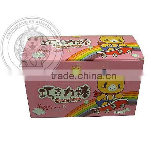 Fancy Cartoon Bear Shape Chocolate Lollipop Candy
