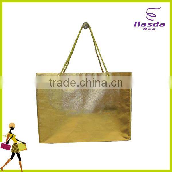pictures printing non woven shopping bag/ laminated bags/recycled pp bag