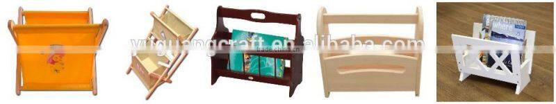 rustic wood rack classic wooden magazine rack