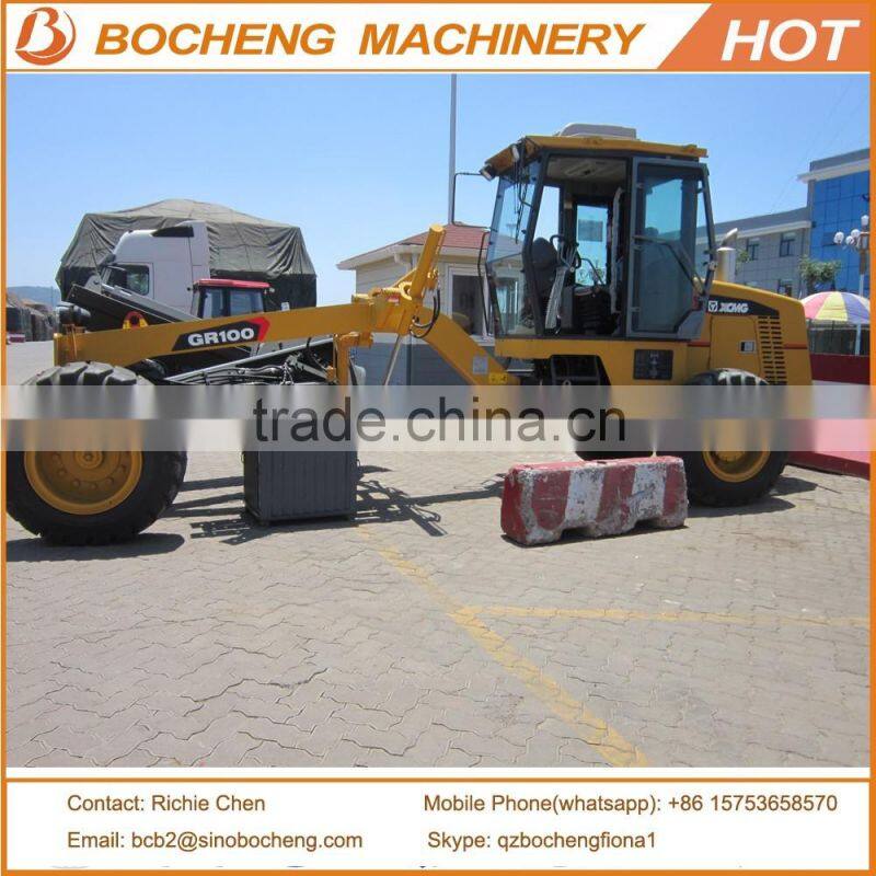 XCMG Brand 100HP GR100 Chinese Small Motor Grader For Sale