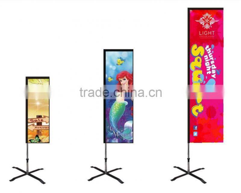 Free design custom outdoor fiberglass feather flag pole