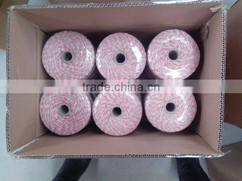 Electric fence rope polywire polyrope animal fencing