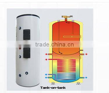 Popular pressurized solar water heater in Europe