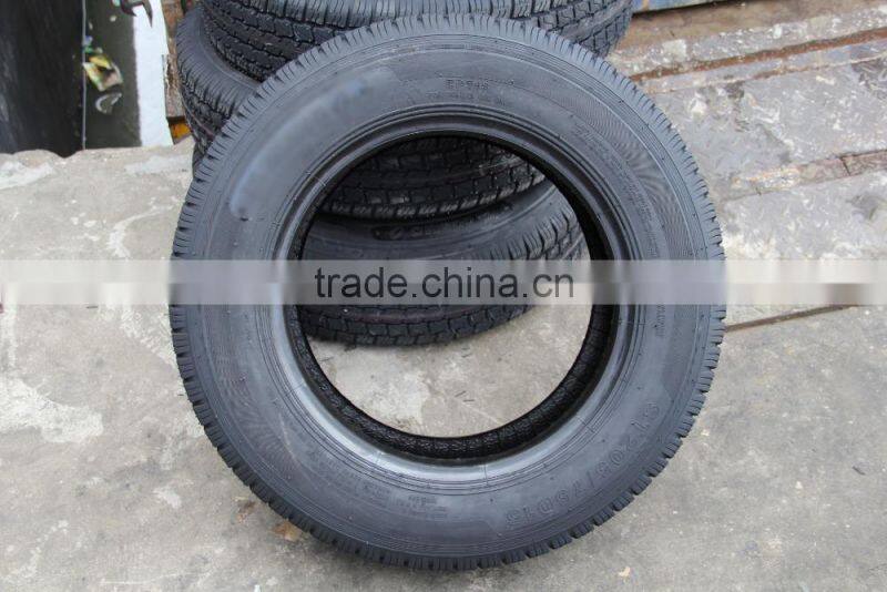 China tire manufacturer ST Bias caravan trailer tyre 175/80D13 205/75D14 205/75D15 225/75D15 235/80D16 trailer tire