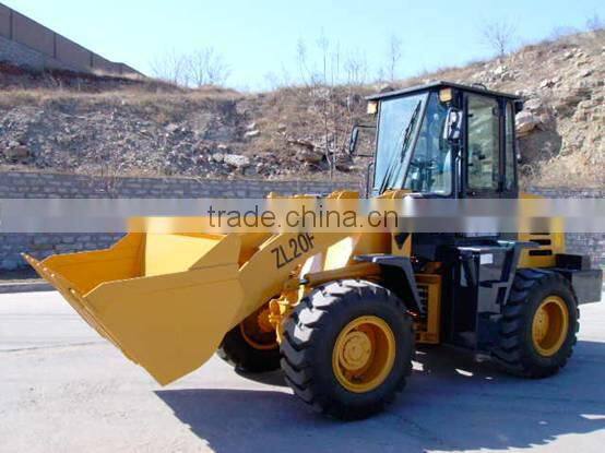 ZL20F wheel loader 2ton/wheel loader/chinese wheel loader