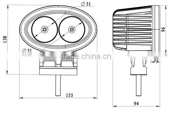 JGL original factory light boat magnetic led work light motorcycle light