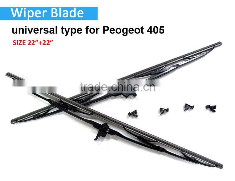 22''+22'' windshield car wiper blade for Peugeot 405