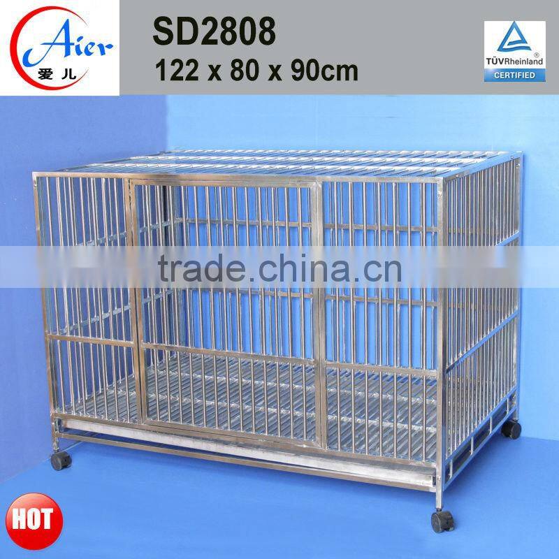 Durable of Good service long iron dog breeding crate cage wholesale