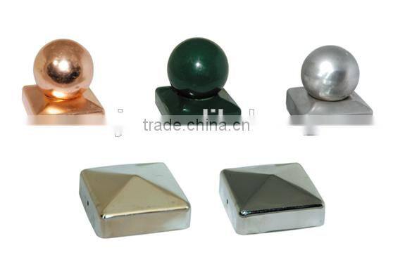 Free sample fence cap guardrails post used