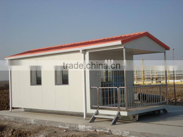 china prefab houses Sandwich panel workshop steel building for school in Haiti