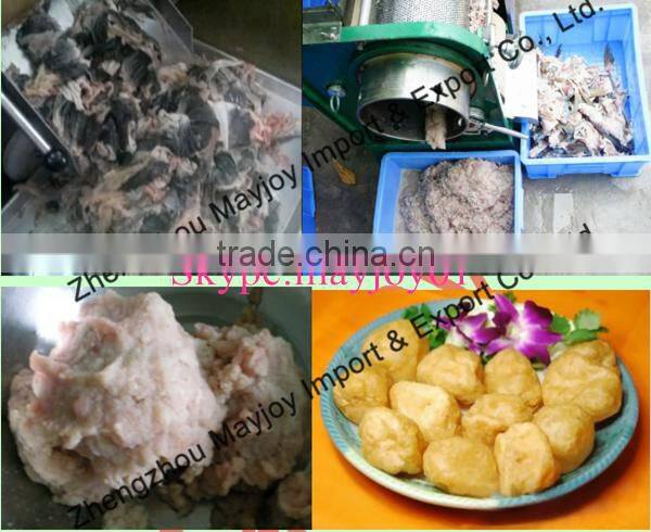 Stable Working Fish meat,bone,skin separat Machine,Safe Quality Fish deboning machine price