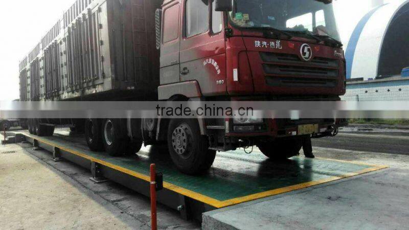 120 ton 150 ton heavy duty truck weighing scale with printer 3*18m truck scale