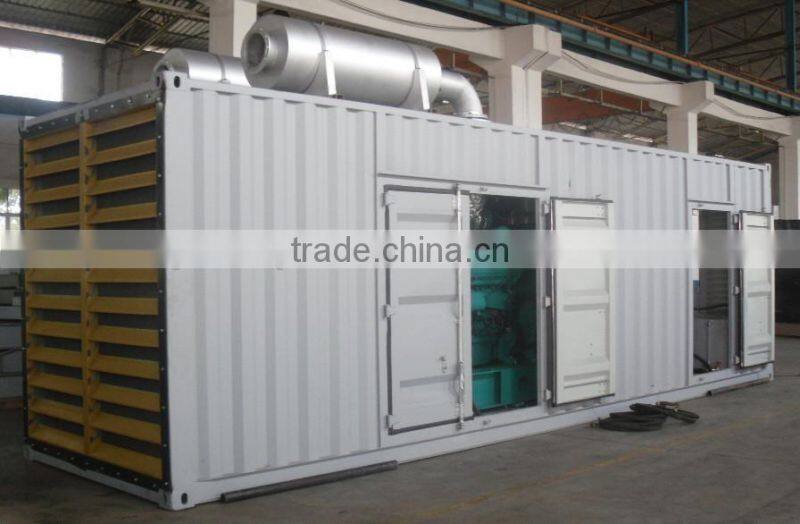 440Volt AC Military Realty Soundproof Container Diesel Generator for sale