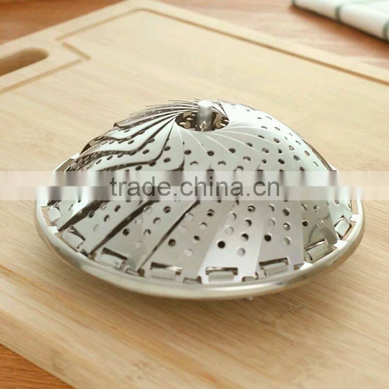 Vegetable Steamer Basket 100% Stainless Steel,Foldable