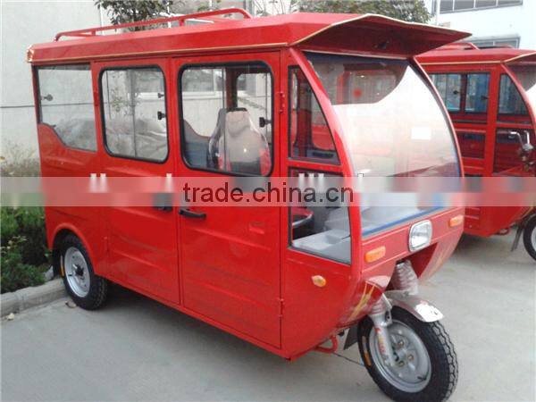 1000W cargo box closed cabin passenger electric tricycle