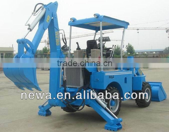 2016 hot sale WZ180 mini backhoe loader excavator