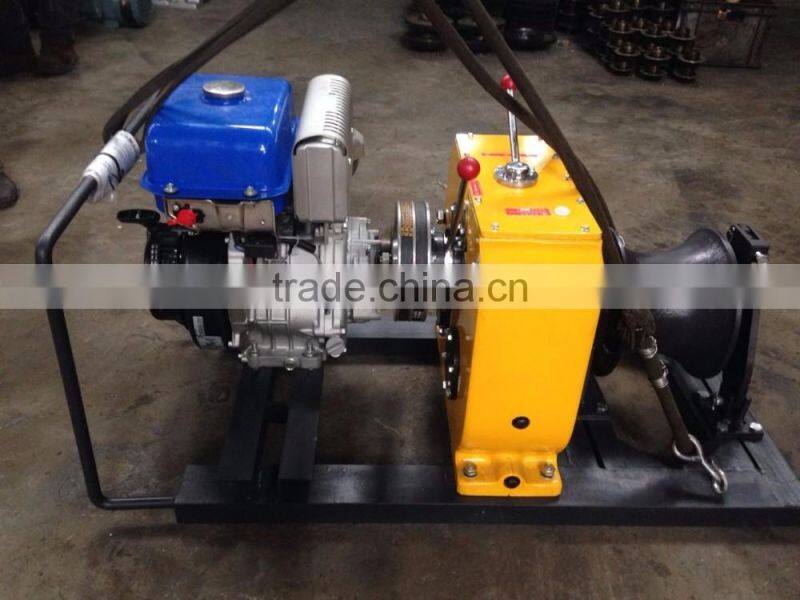 8 Ton YAMAHA gasoline/petrol powered winch for pulling or lifting