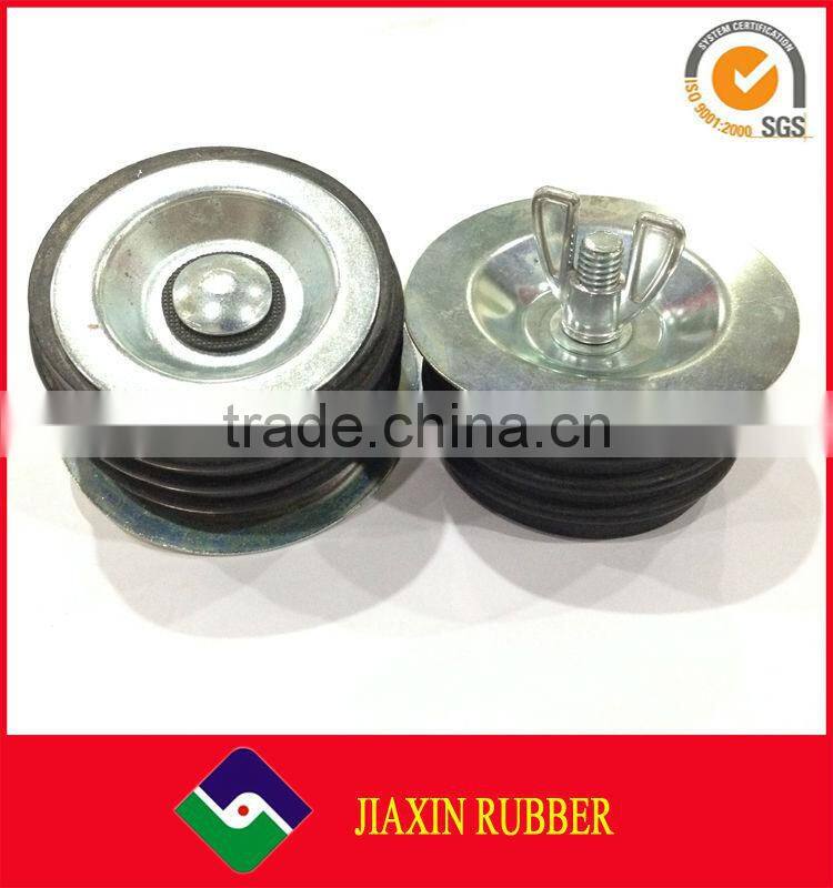 Bathroom Drain 2-pole test plugs 4'' Water Line Plug