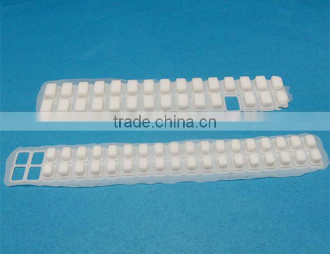 white silicone rubber atm keypad