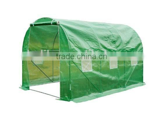 Galvanized Frame Polytunnel Green House
