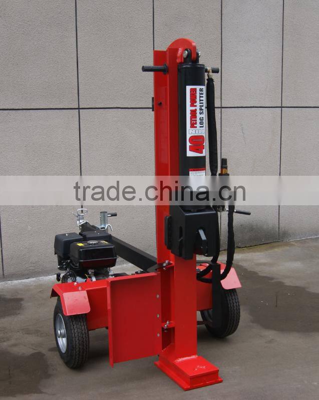 Diesel 40Ton log splitter with electric start CE approval