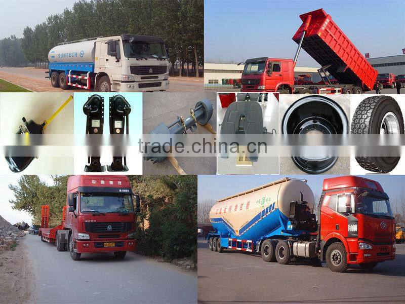 3 axle Strong box semi trailer , van semi trailer , grain transport truck trailer