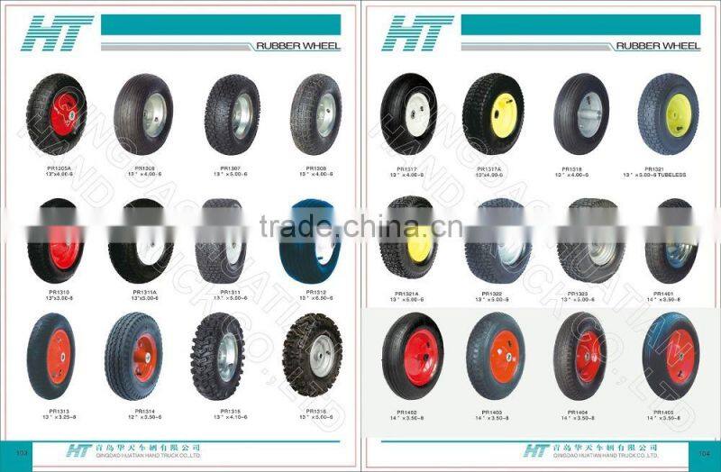 6"X2" Pneumatic wheel for hand truck, tool cart-PR0601A