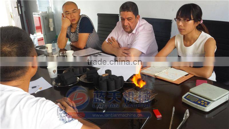 High quality Lantian shisha charcoal briquette machine/shisha charcoal making machine
