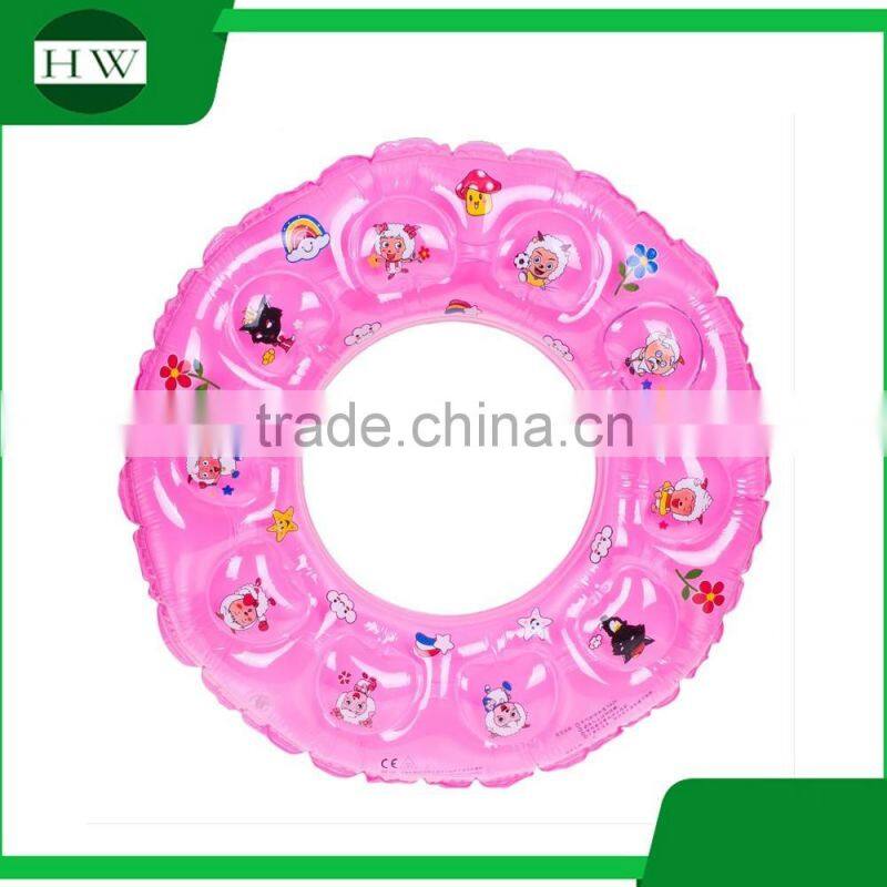 customized inflatable baby infant swimming floating ring inflatable donut baby swim ring