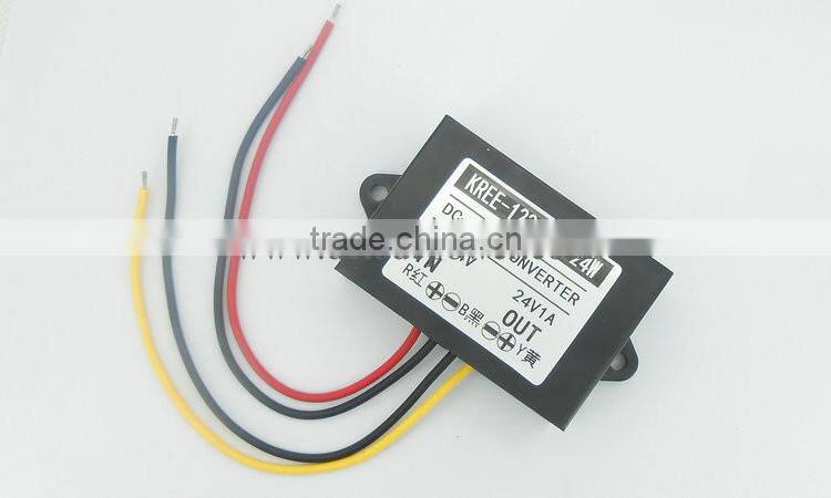 12V24V turn 24V1A DC-DC power supply module 10-40V turn 24V1A24W automatic power-down