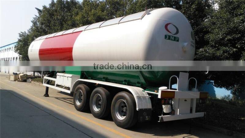 good quality 56 cubic meters shaded lpg gas tanker semi trailer