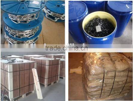 China manufacturer Rigging hardware galvanized DIN763 link chain