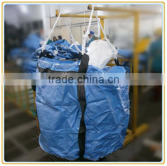 PP virgin one ton blue bulk fertilizer bags