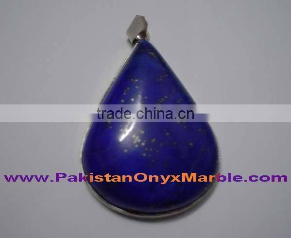 STERLING SILVER PENDANTS LAPIS LAZULI JEWELRY