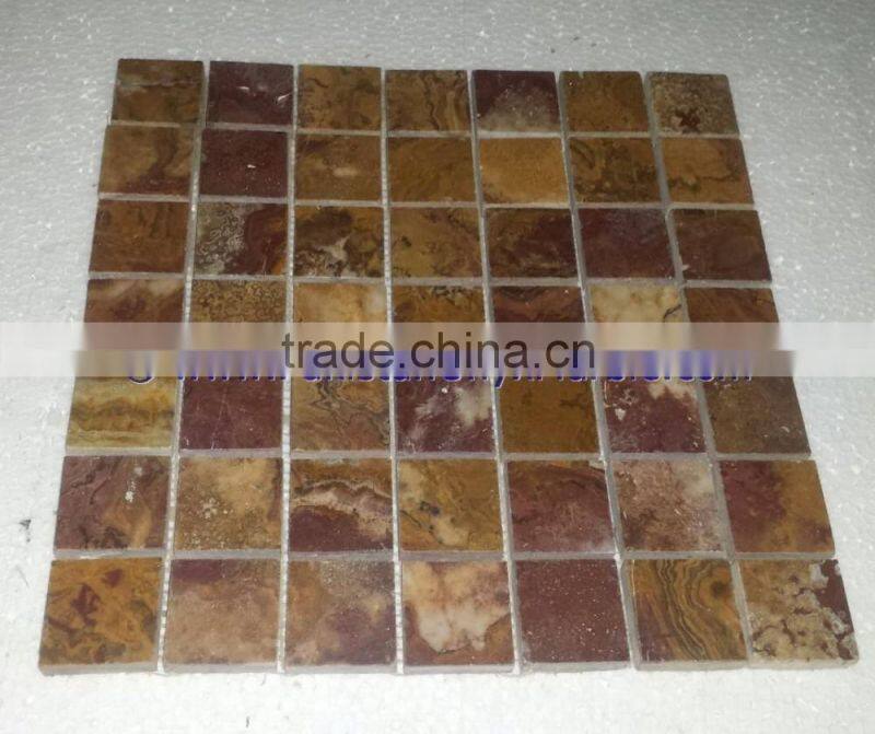 Amazing New Style BROWN GOLDEN ONYX MOSAIC TILES COLLECTIONS