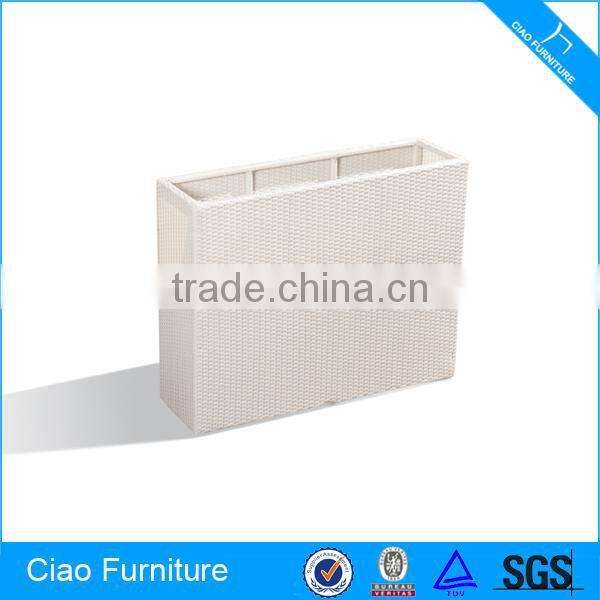 Cottage furniture garden rattan flower pot